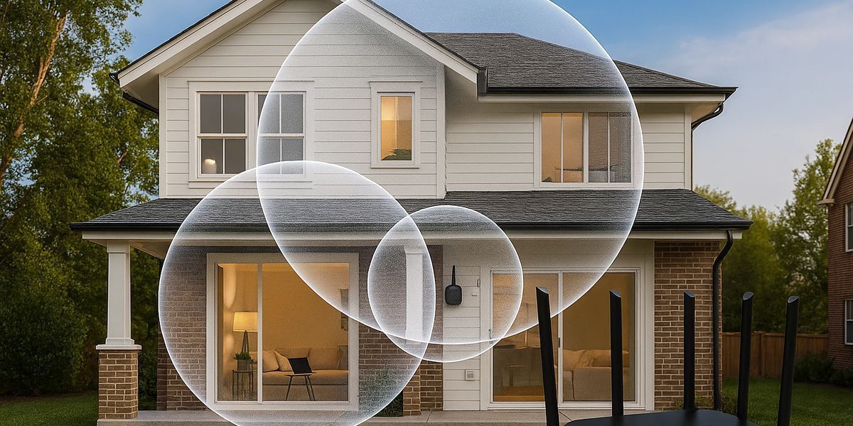 Casa con cobertura WiFi en todas las habitaciones